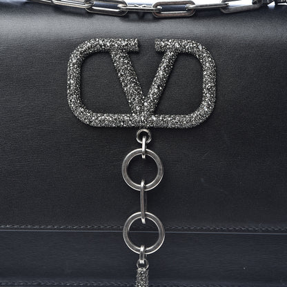 Valentino Garavani Calfskin VCase Shoulder Bag Black 11 of 11