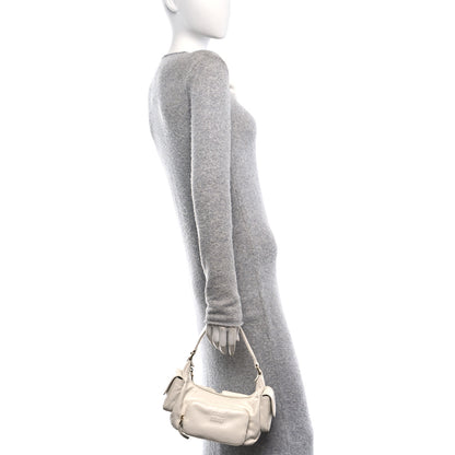 Miu Miu Nappa Multi Pocket Bag White 2 of 13