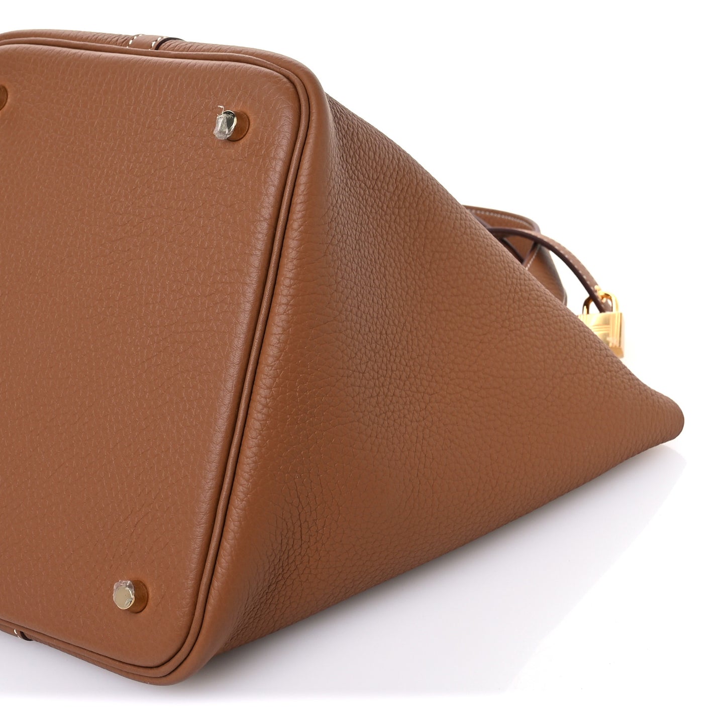 Taurillon Clemence Picotin Lock 22 MM Gold