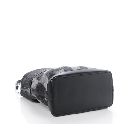 Hermes Felt Vache Hunter Swift Col Roule 25 Graphite Gris Moyen Black 4 of 7