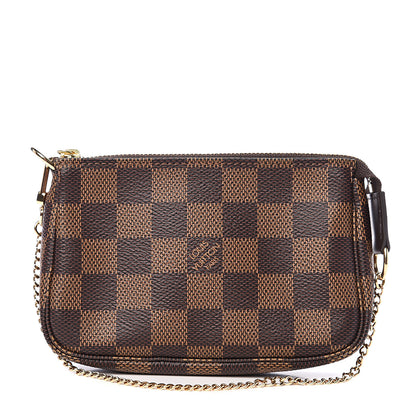 Louis Vuitton Damier Ebene Mini Pochette Accessories 1 of 7