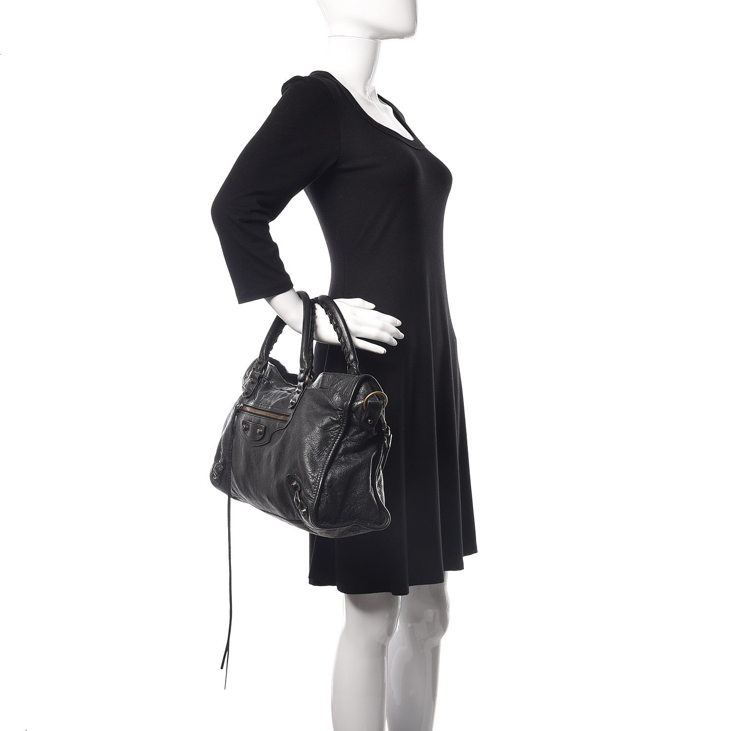 Balenciaga Agneau Classic Hardware City Black 2 of 18