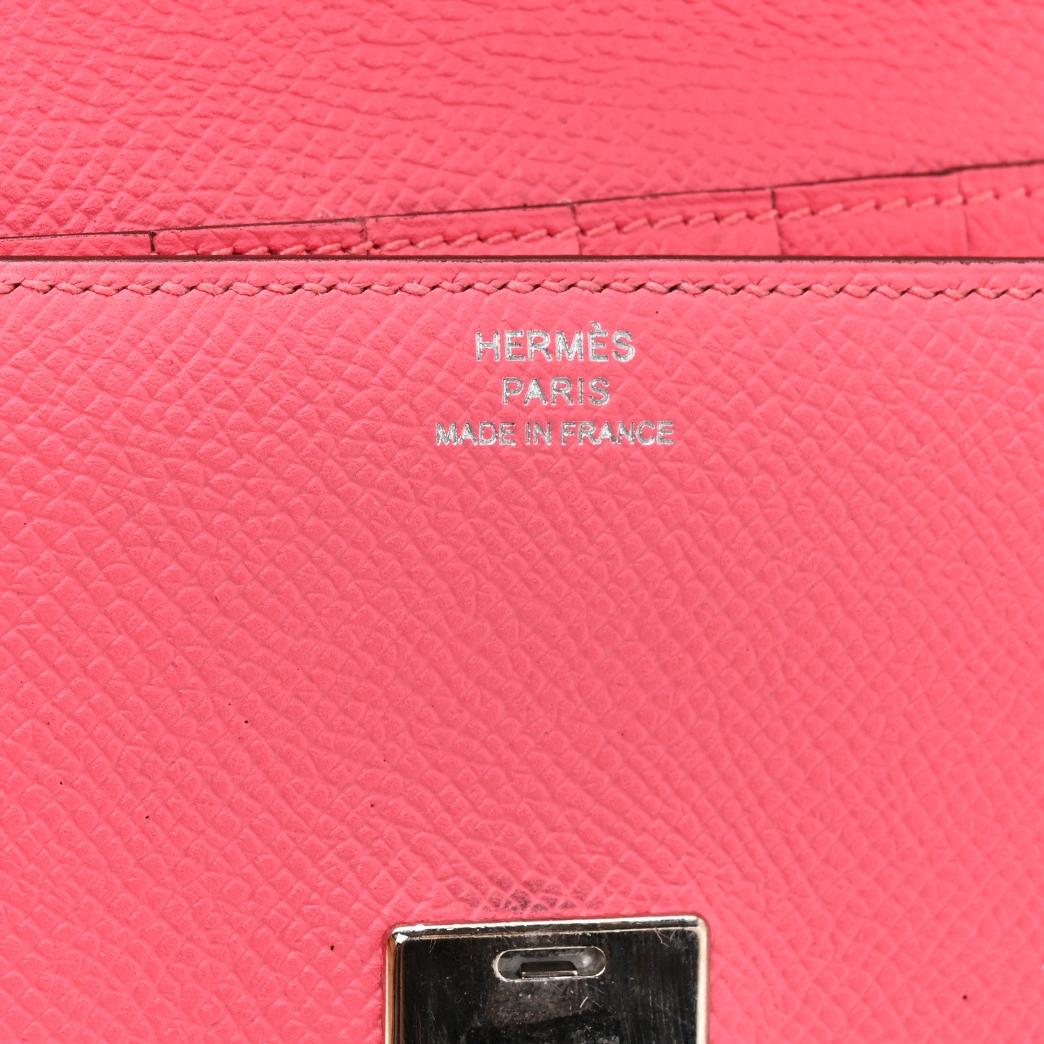 Hermes Epsom Clic 12 Wallet Rose Azalee 8 of 12