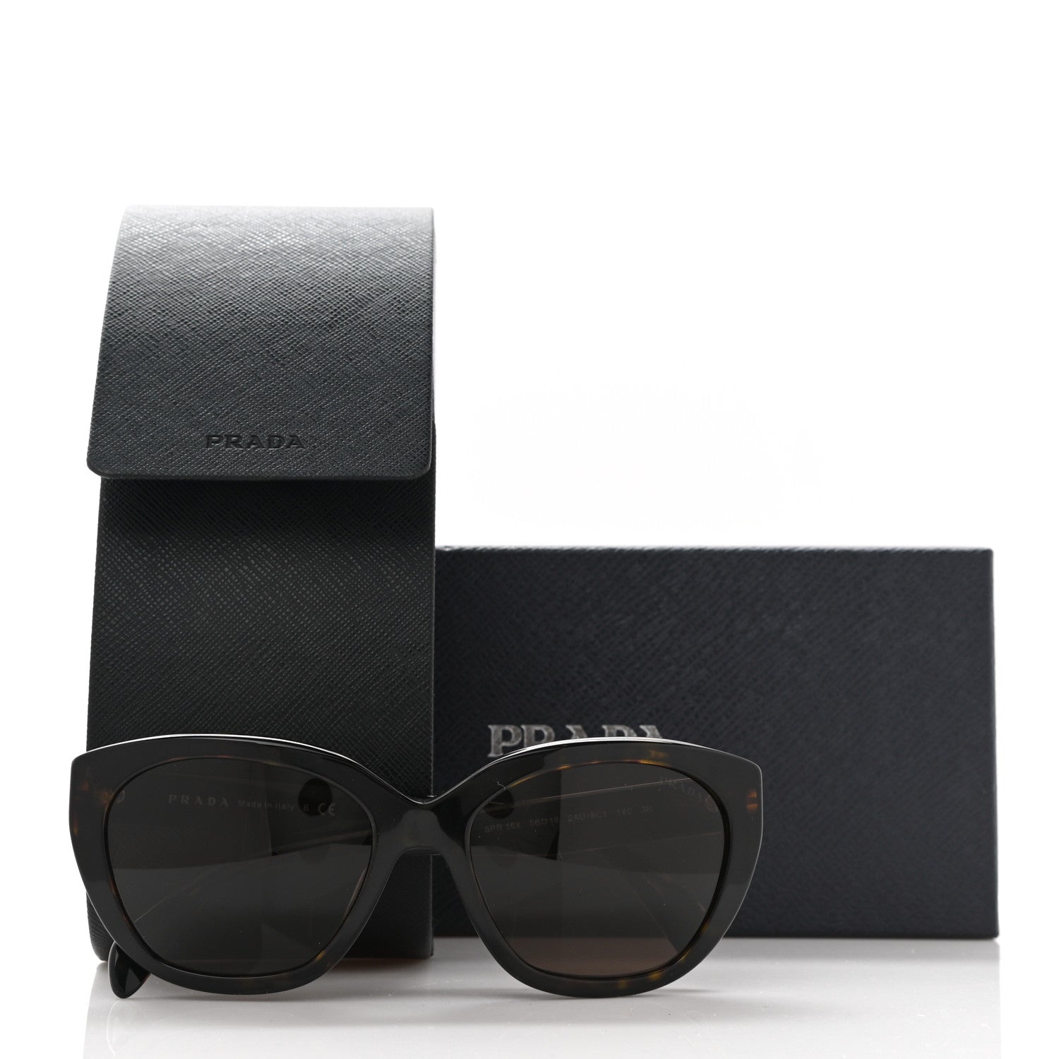 Prada Acetate Sunglasses SPR 16X Tortoise 8 of 8