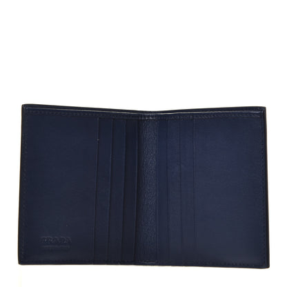 Prada Saffiano Logo Bi-Fold Wallet Anthracite 5 of 6