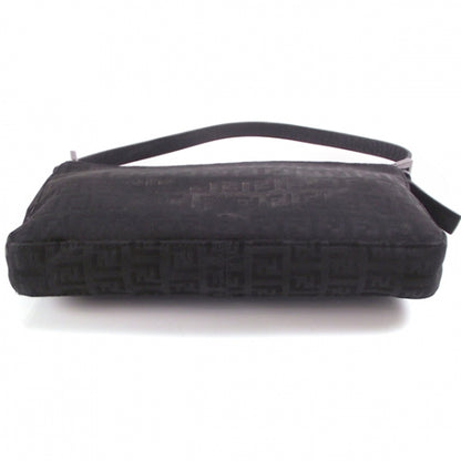 Fendi Zucchino Shoulder Bag Black 4 of 11