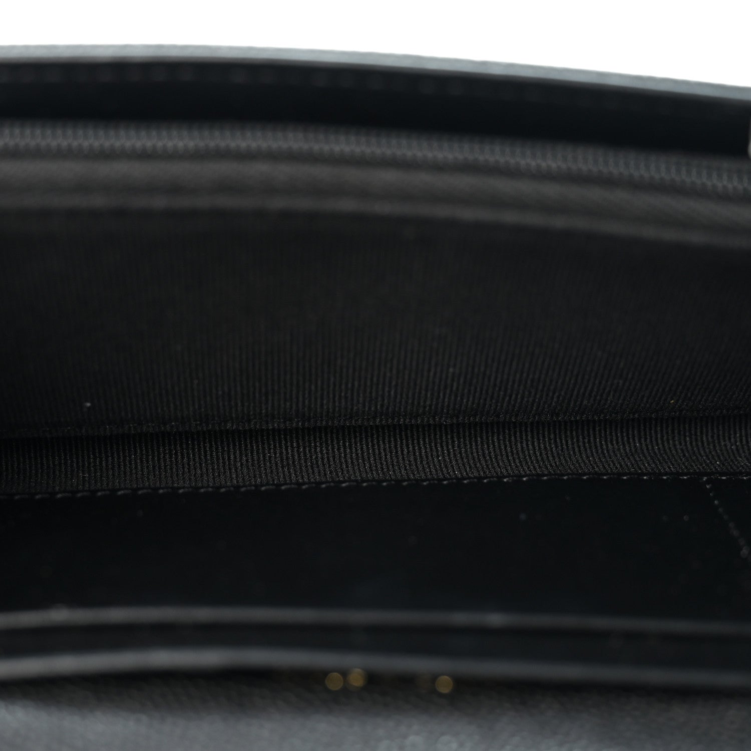 Chanel Caviar Quilted Textured CC Flap Wallet Black 5 of 9
