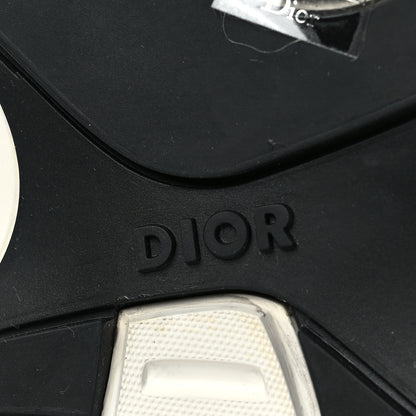 Christian Dior Technical Mesh Calfskin Mens B30 Sneakers 41 Green Grey 7 of 9