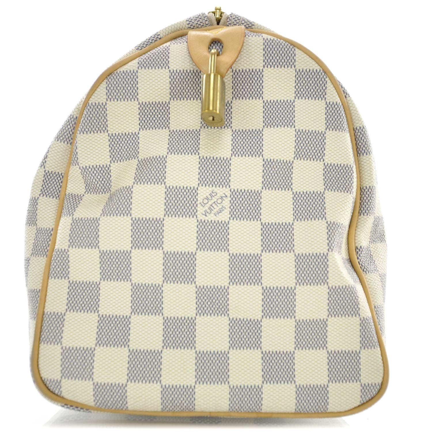 Louis Vuitton Damier Azur Speedy 30 4 of 9