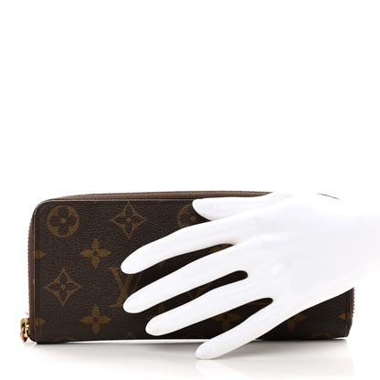 Louis Vuitton Monogram Clemence Wallet Fuchsia 2 of 8