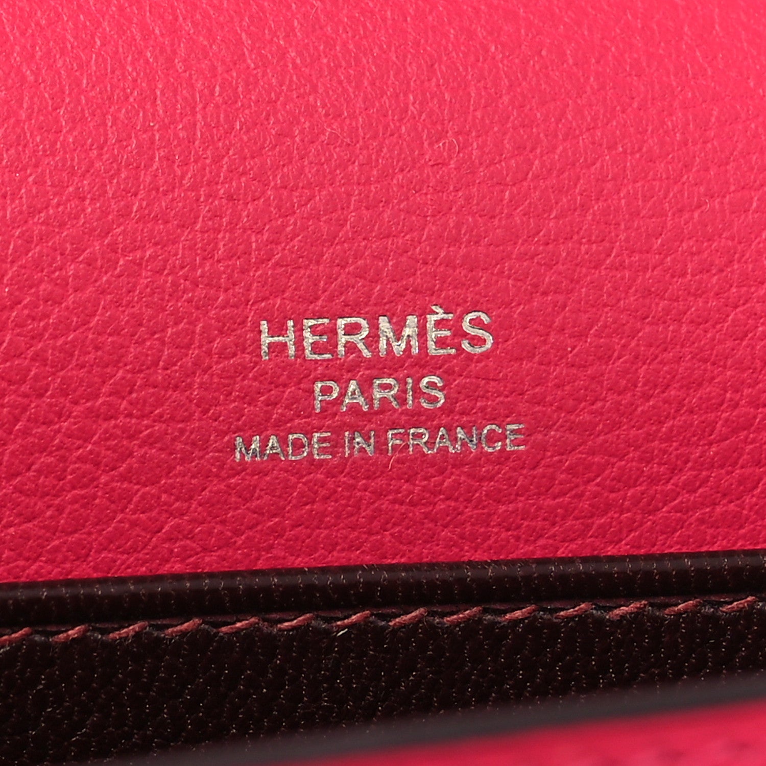 Hermes Evercolor Verso Mini Sac Roulis FRAMBOISE Prune 7 of 12