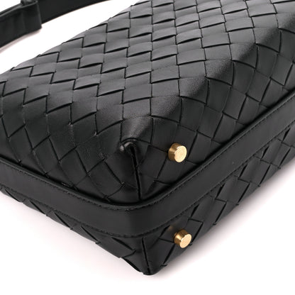 Bottega Veneta Calfskin Nappa Intrecciato Mini Wallace Black 10 of 12