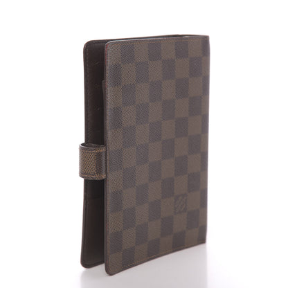 Louis Vuitton Damier Ebene Medium Ring Agenda Cover 3 of 6