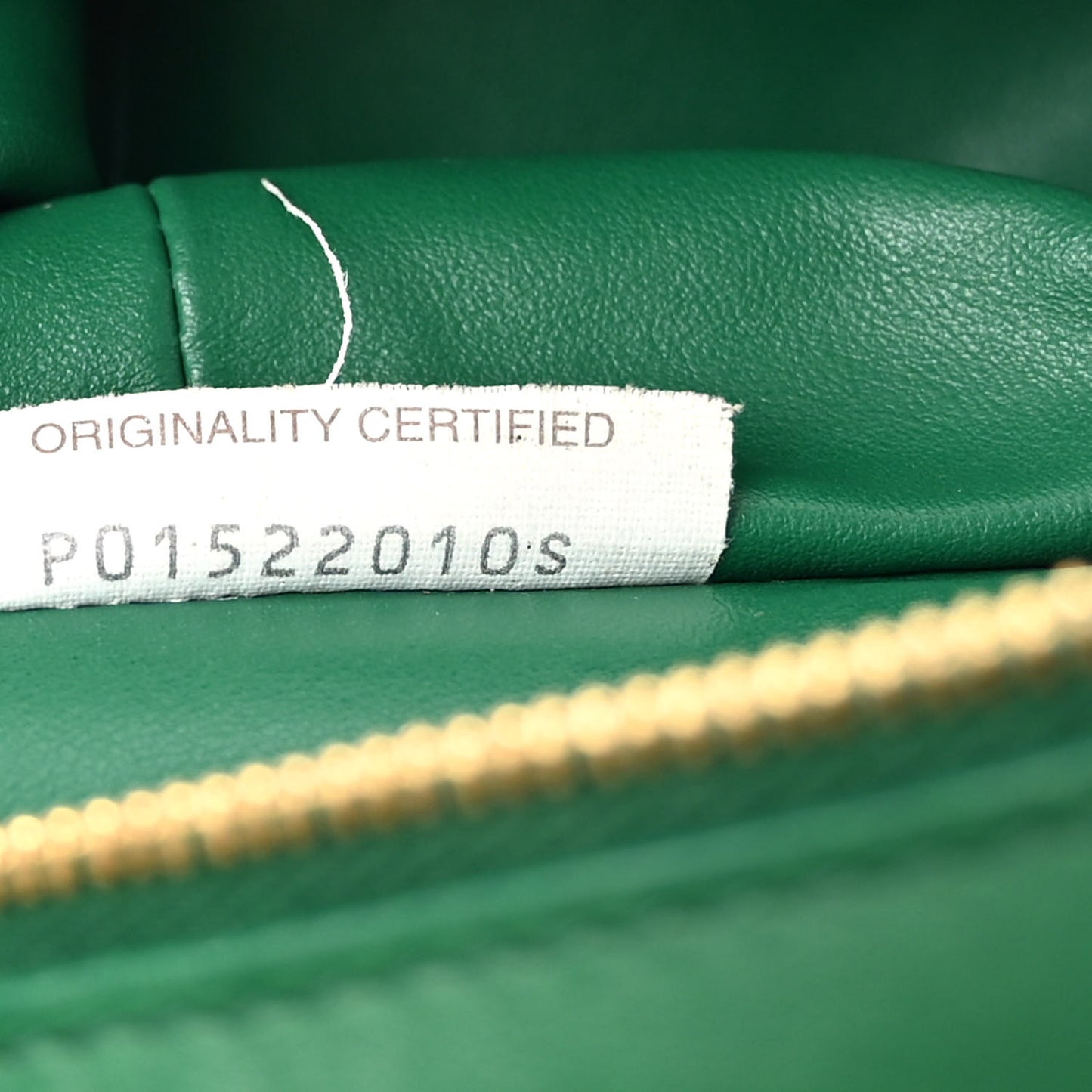 Nappa Mini Double Knot Bag Racing Green