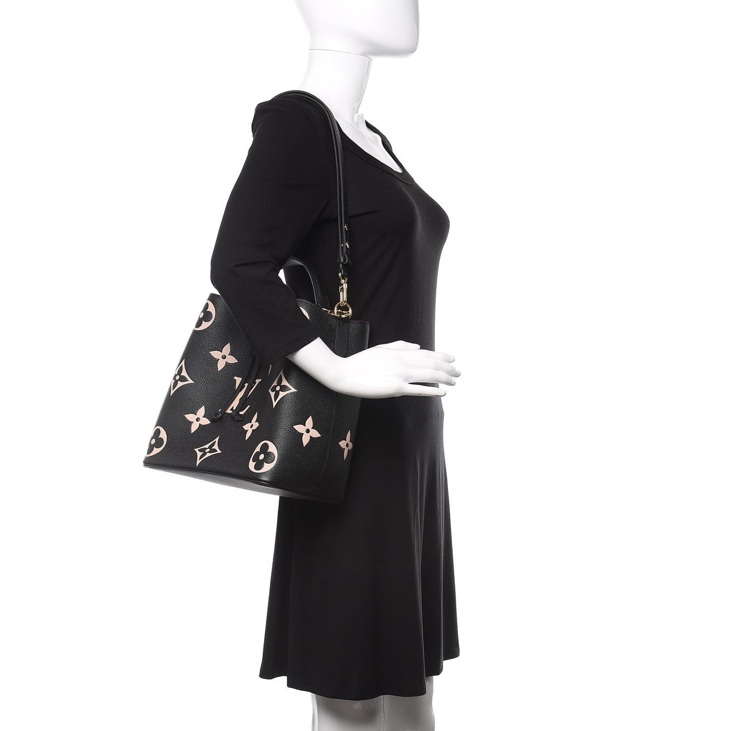Empreinte Monogram Giant Neonoe MM Black Beige