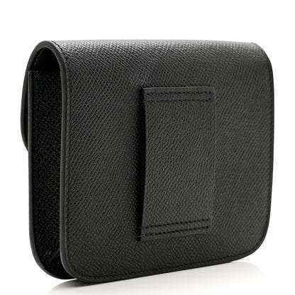 Hermes Epsom Constance Slim Wallet Black 5 of 8