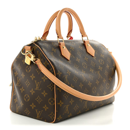 Louis Vuitton Monogram Speedy Soft Crafty 30 3 of 9