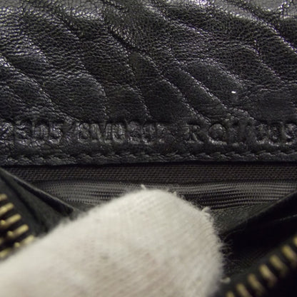 Fendi Nappa French Flap Wallet Black 7 of 9