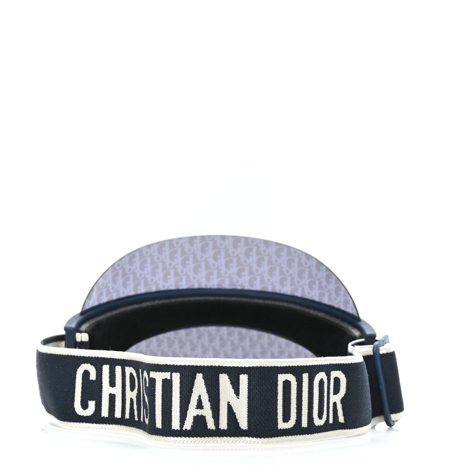 Christian Dior Oblique DiorClub V1U Sun Visor Blue 5 of 7