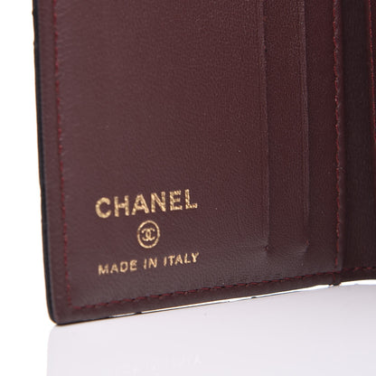 Chanel Lambskin Quilted Card Holder Wallet Black 4 of 6