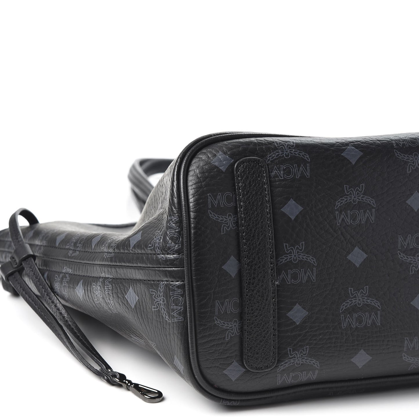 Visetos Medium Liz Reversible Shopper Tote Black