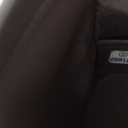 Chanel Caviar Quilted Medium Boy Flap Khaki 9 of 11