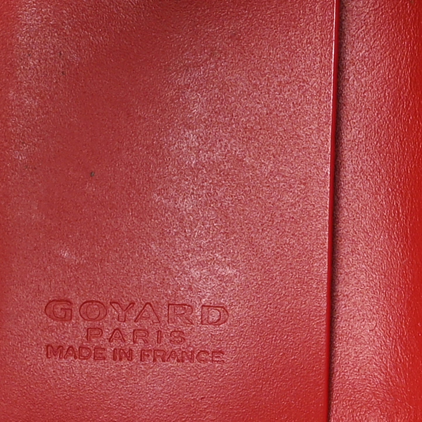 Goyardine Saint Michel 6 Key Holder Red