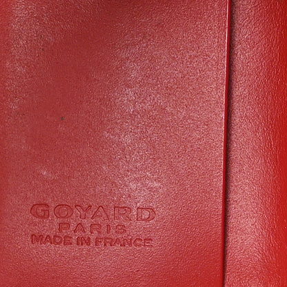 Goyard Goyardine Saint Michel 6 Key Holder Red 6 of 7
