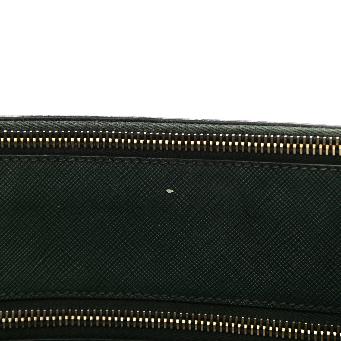 Saffiano Large Galleria Double Zip Tote Militare