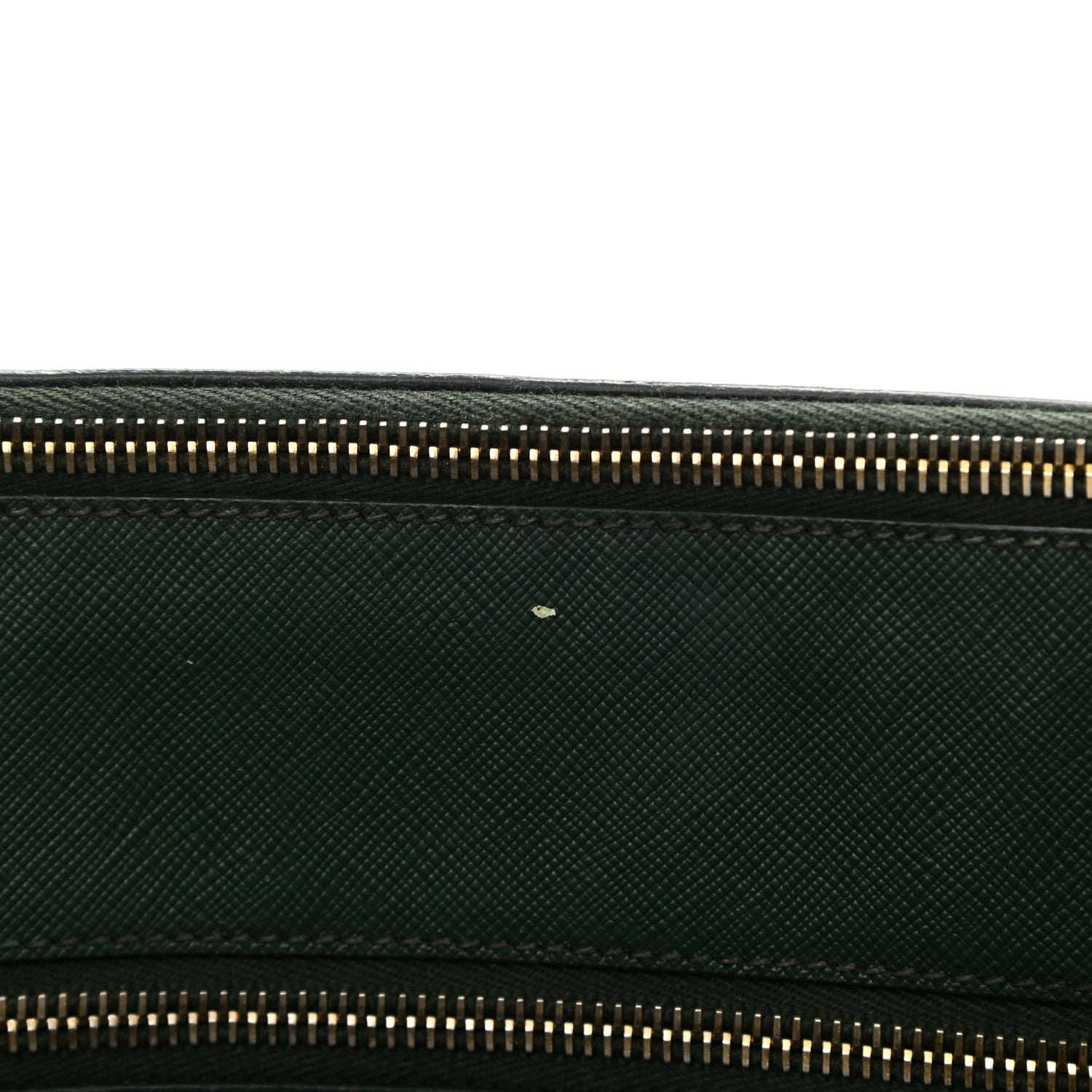 Prada Saffiano Large Galleria Double Zip Tote Militare 10 of 17