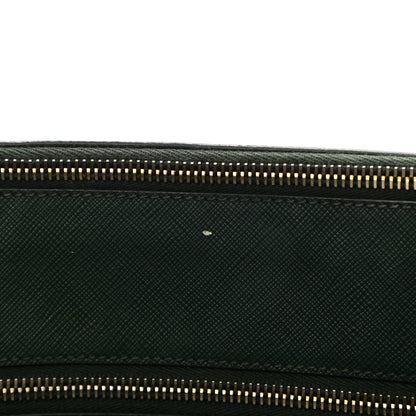 Prada Saffiano Large Galleria Double Zip Tote Militare 10 of 17