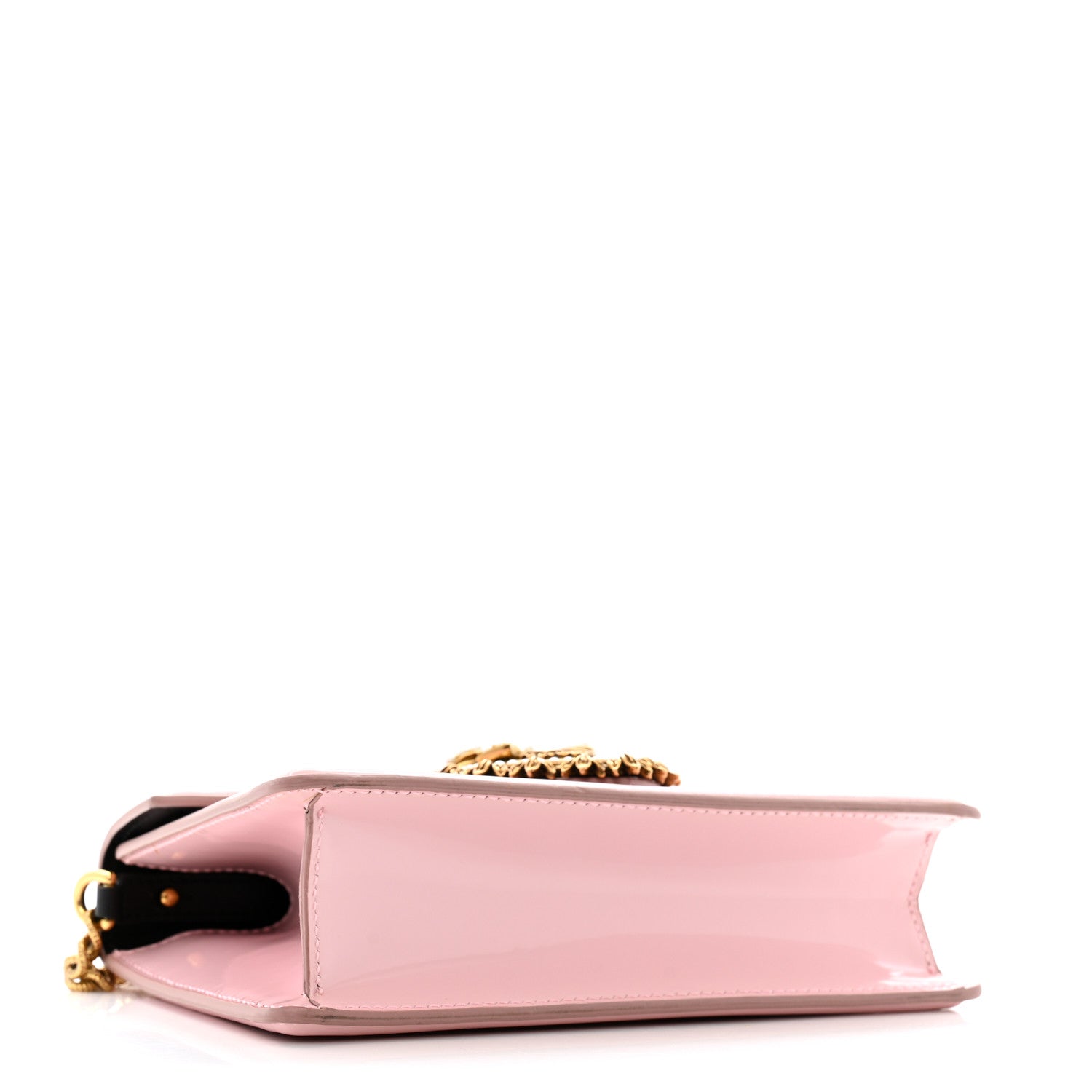 Dolce & Gabbana Patent Small Devotion Envelope Top Handle Bag Pink 4 of 15