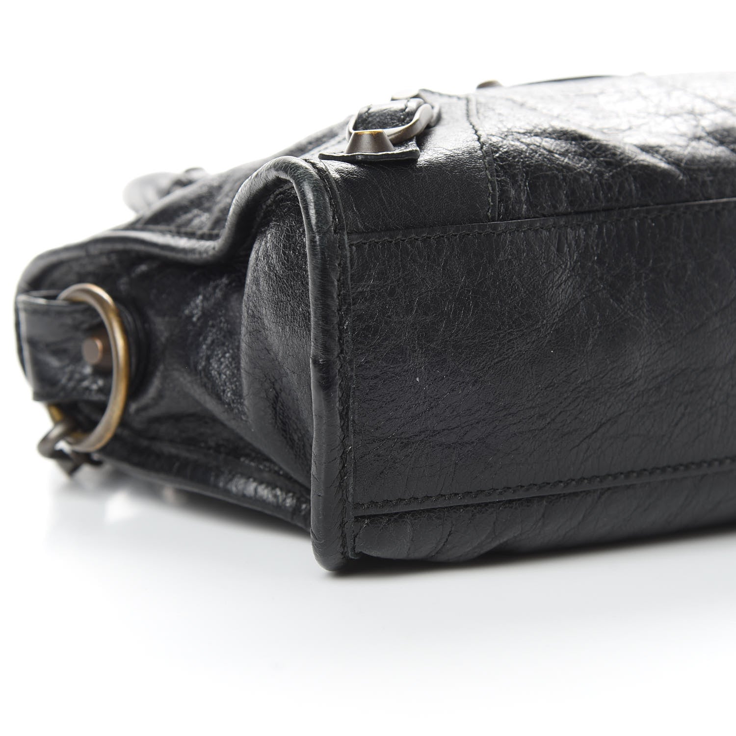 Balenciaga Agneau Classic Hardware Mini City Black 10 of 13