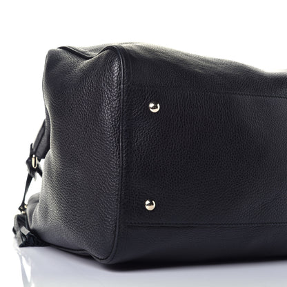 Gucci Pebbled Calfskin Large Soho Shoulder Bag Black 8 of 9