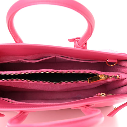 Saint Laurent Calfskin Small Sac De Jour Bubblegum 5 of 9