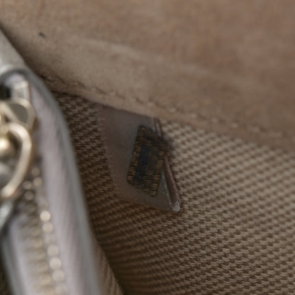 Jimmy Choo Glitter Emmie Clutch Silver 13 of 14