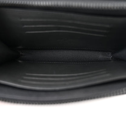 Louis Vuitton Calfskin Aerogram Alpha Wearable Wallet Black 5 of 11