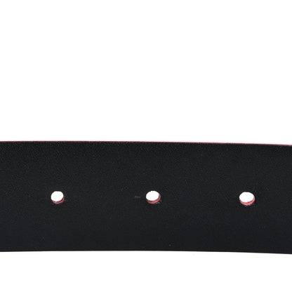 Chanel Calfskin CC Chain Belt 80 32 Red 4 of 6