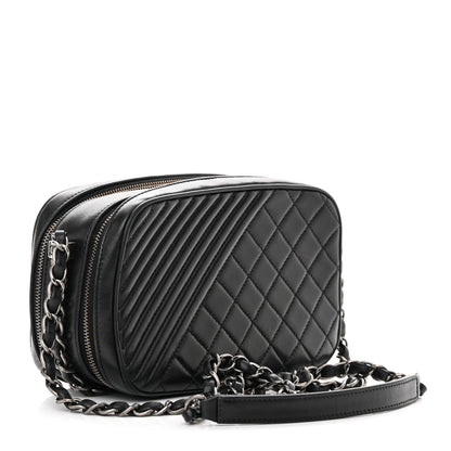 Chanel Lambskin Small Coco Boy Camera Case Black 3 of 17