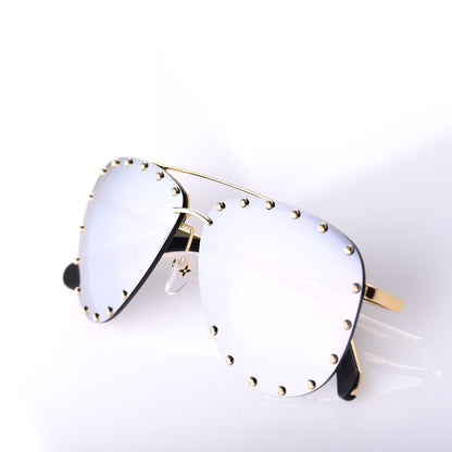 Louis Vuitton The Party Aviator Sunglasses Z0923U Silver 8 of 9