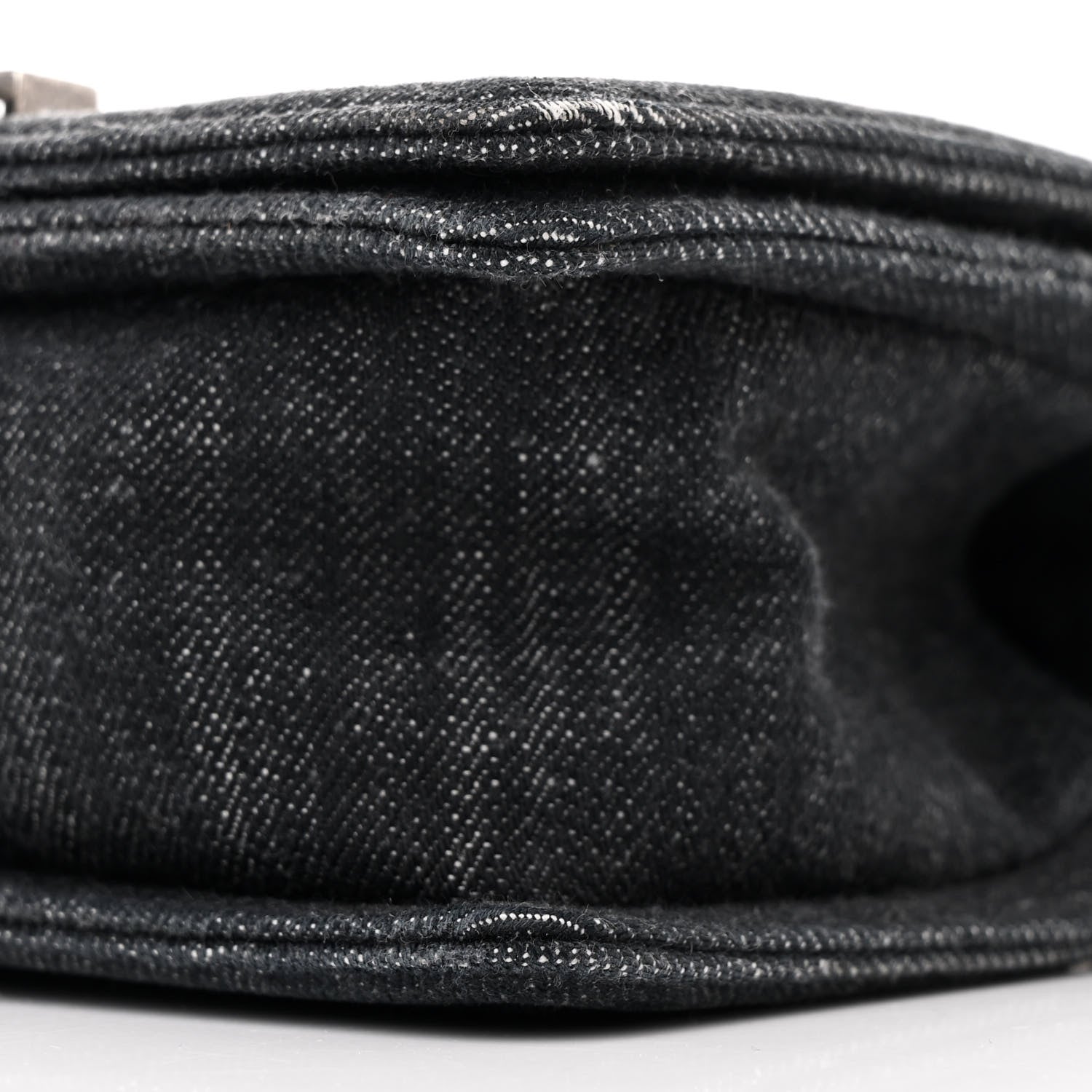 Chanel Denim Quilted Small Boy Flap Black 10 of 11