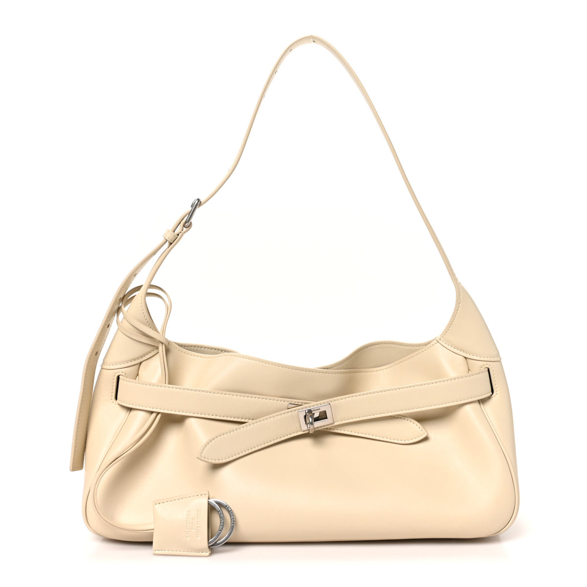 Balenciaga Smooth Calfskin Small Bel Air Shoulder Bag Soya 1 of 10