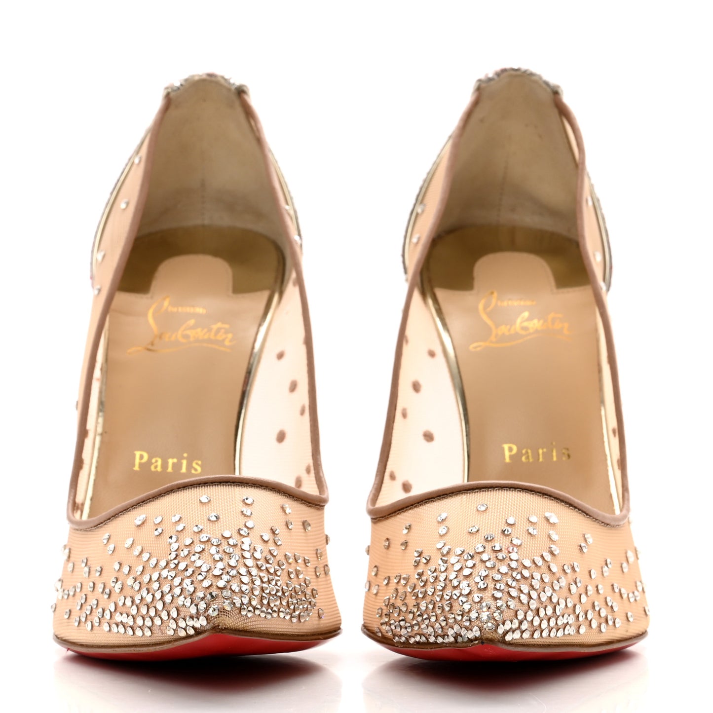 Rete Glitter Mini Specchio Strass Follies 100 Pumps 40 Pearl