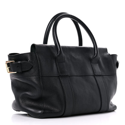 Mulberry Small Classic Grain Bayswater Black 3 of 13