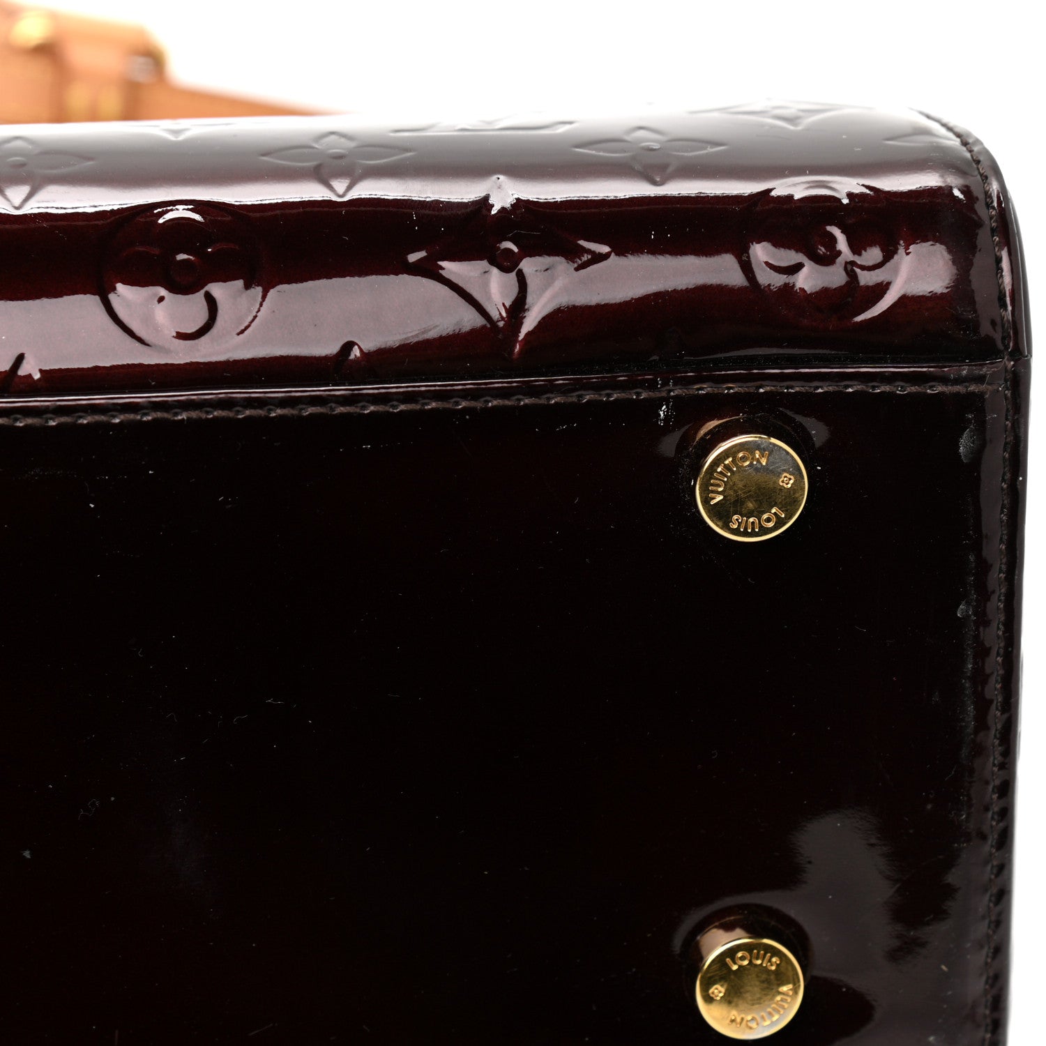 Louis Vuitton Vernis Brea GM Amarante 13 of 15