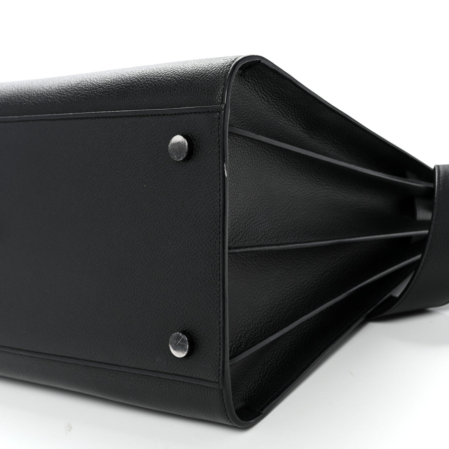 Saint Laurent Grained Calfskin Large Sac de Jour Carryall Black 9 of 10