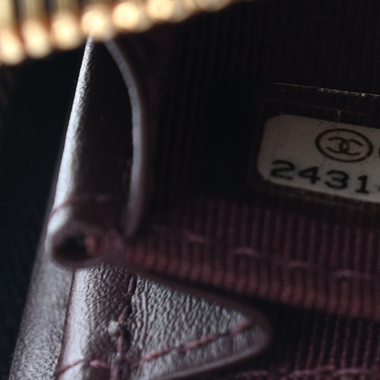 Chanel Caviar Quilted Zip Coin Purse Black 7 of 8