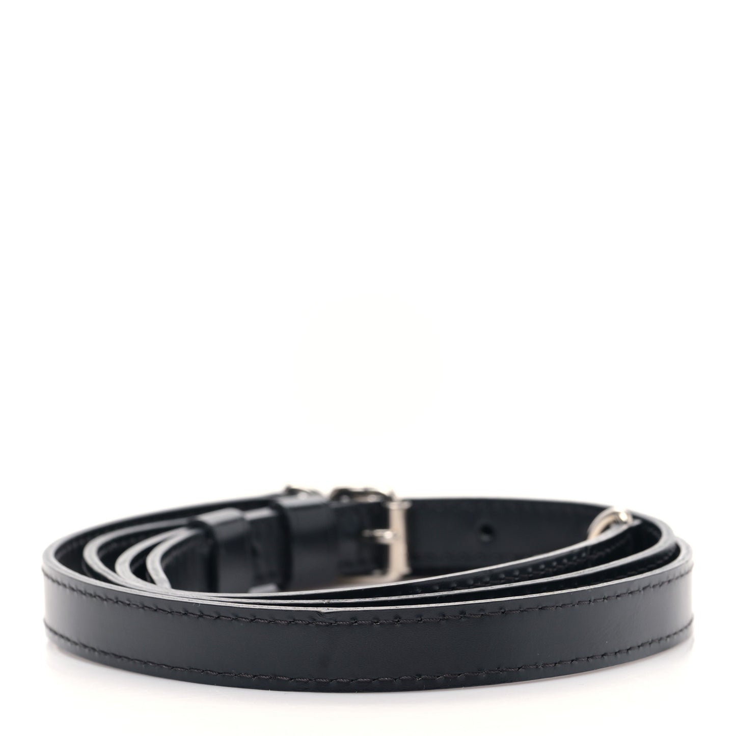 Calfskin 16mm Adjustable Shoulder Strap Black