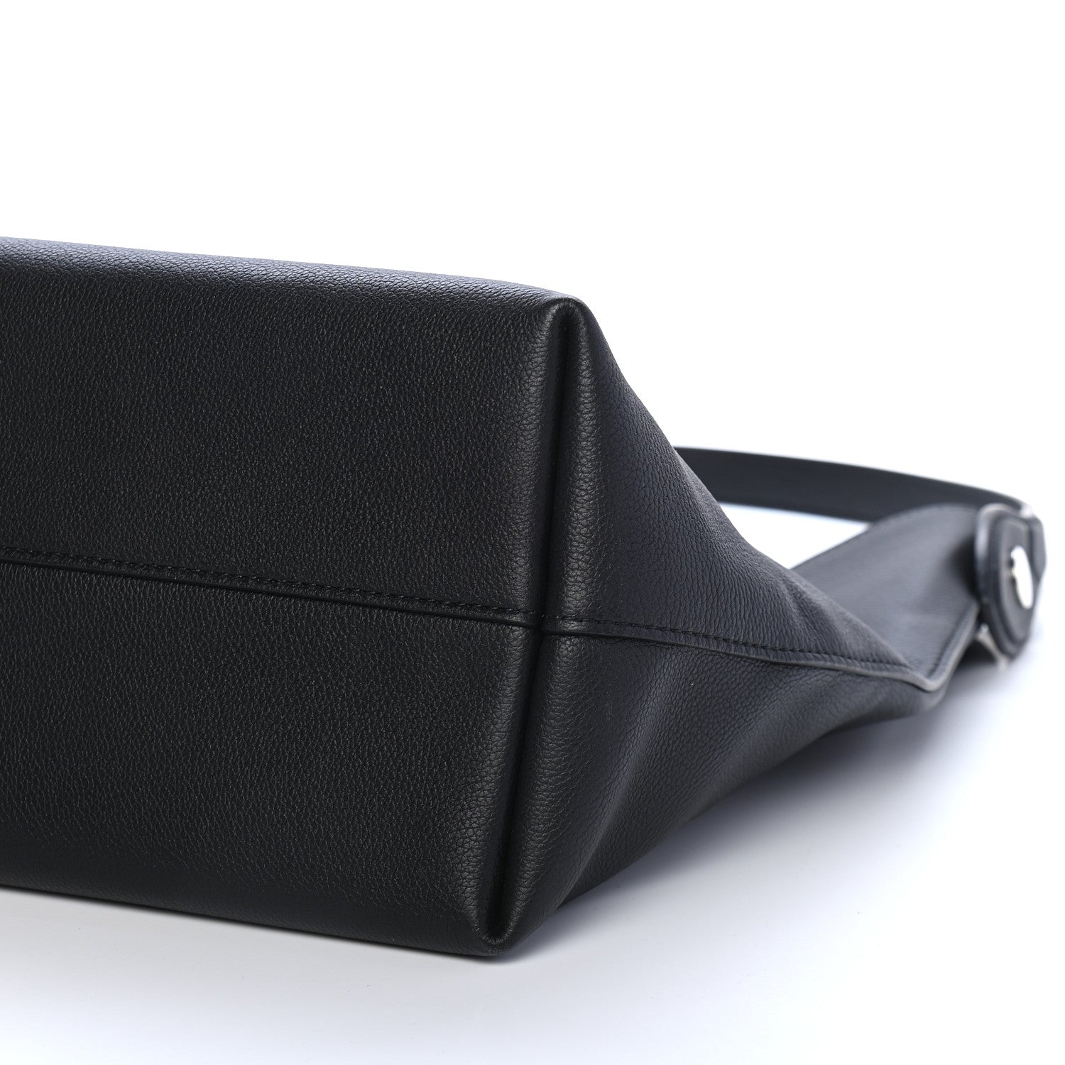 Louis Vuitton Calfskin Lockme Hobo Black 9 of 9