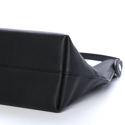 Louis Vuitton Calfskin Lockme Hobo Black 9 of 9